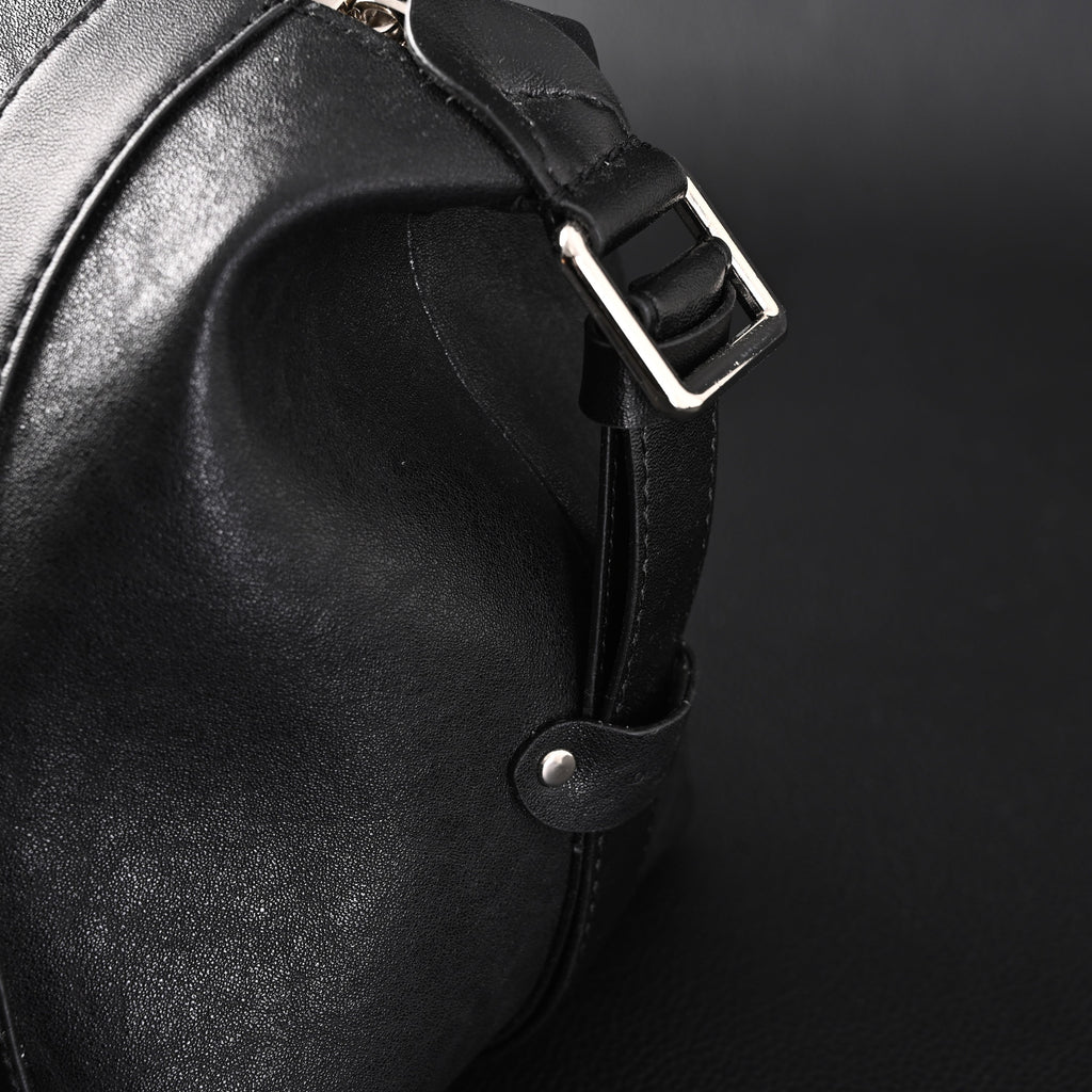 Louis Vuitton Nano Biker Bag in Black Lambskin Leather – Top Handle & Shoulder Carry (M14623)