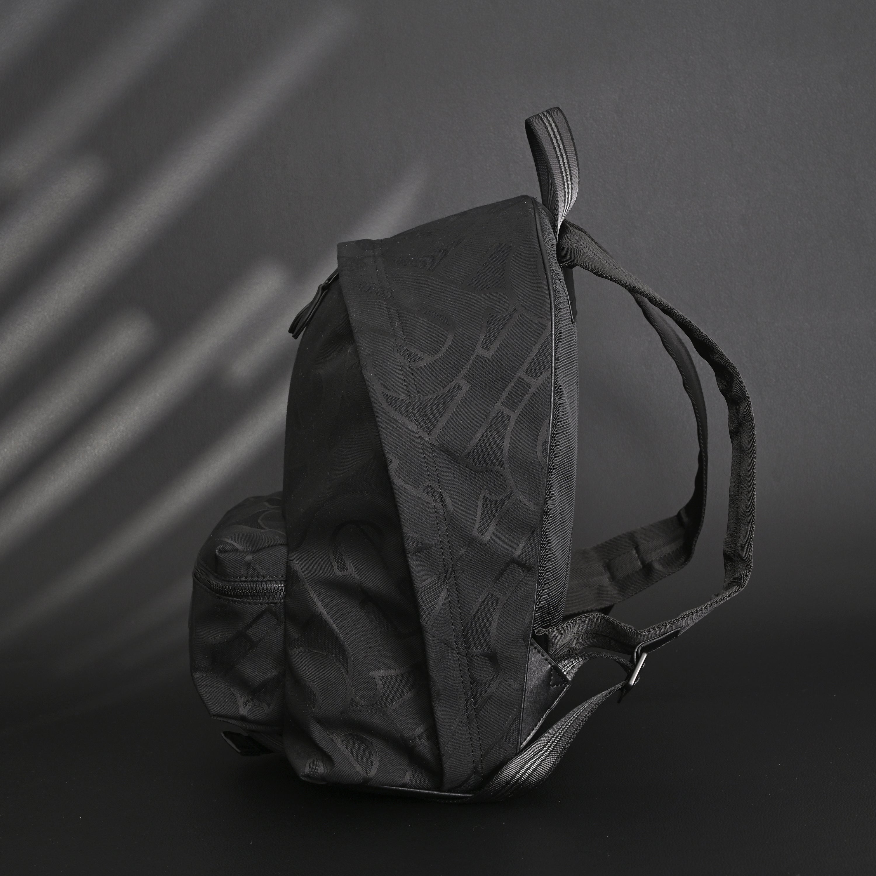 Burberry Monogram Black Nylon Backpack