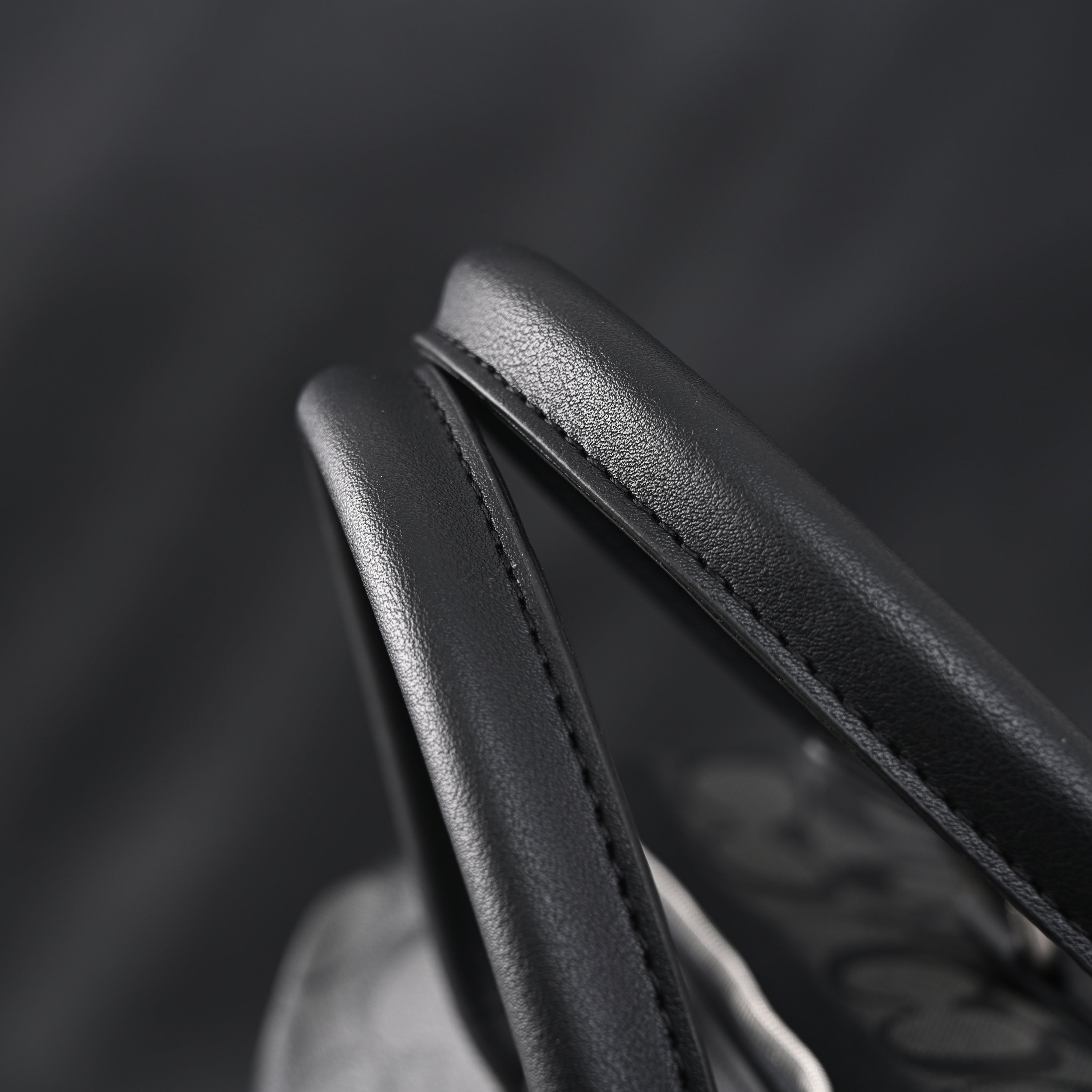 Coach Metropolitan Duffel Bag in Signature Black Canvas