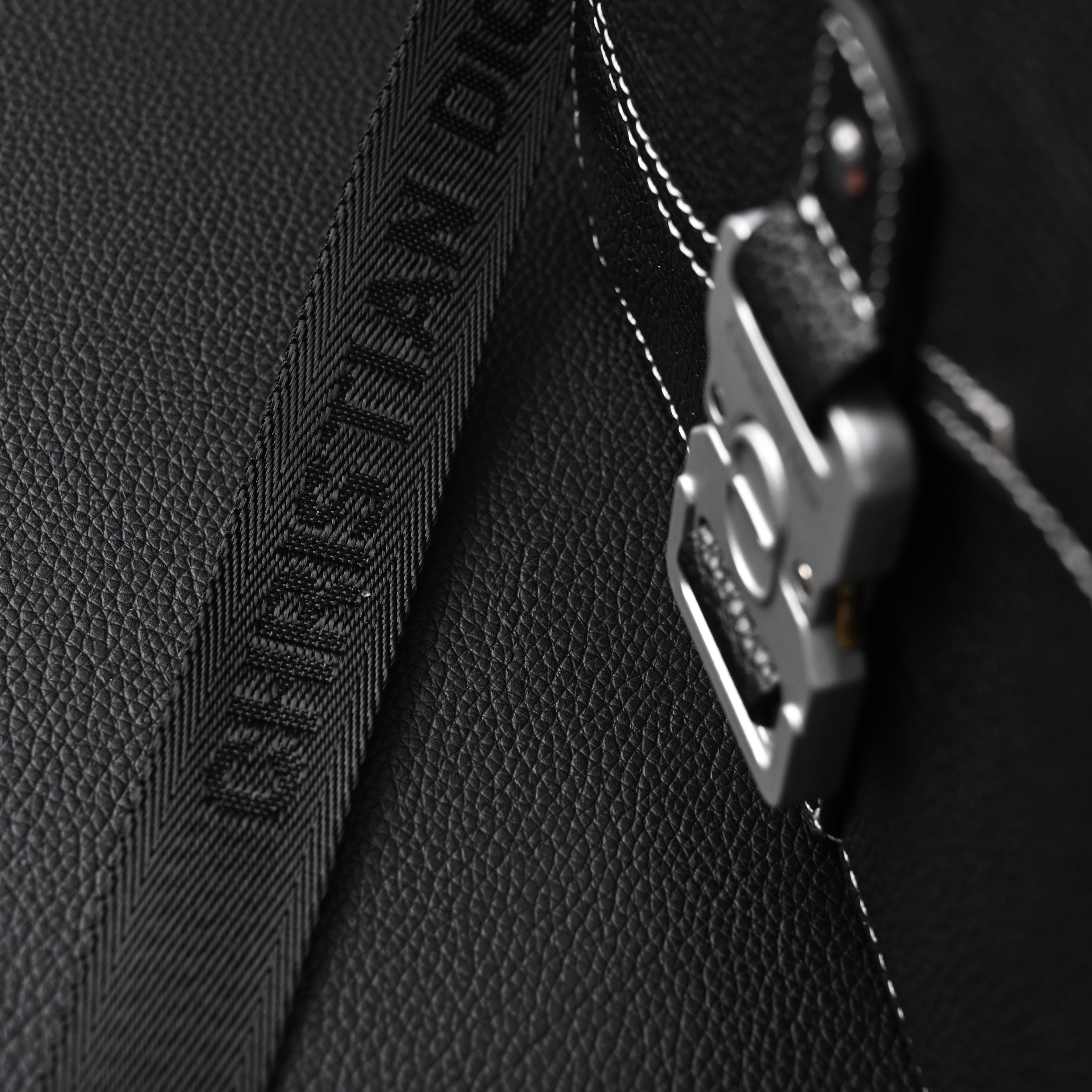 Dior Saddle Crossbody Bag – Black Grained Calfskin with Silver-Tone Hardware